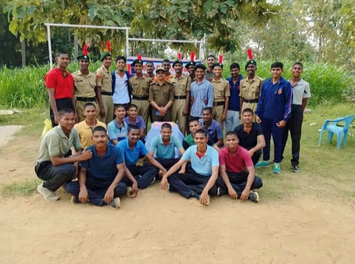 NCC Cadets at Annual Training Camp